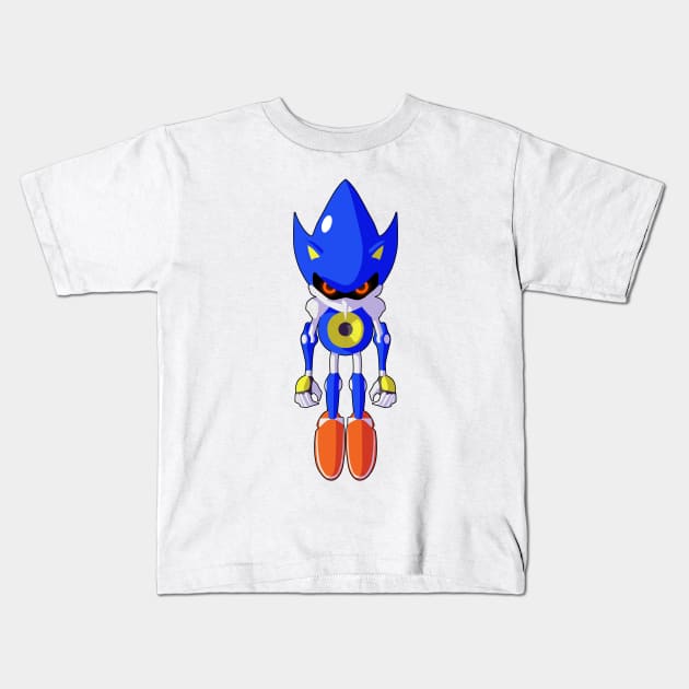 metal sonic Kids T-Shirt by Atzon